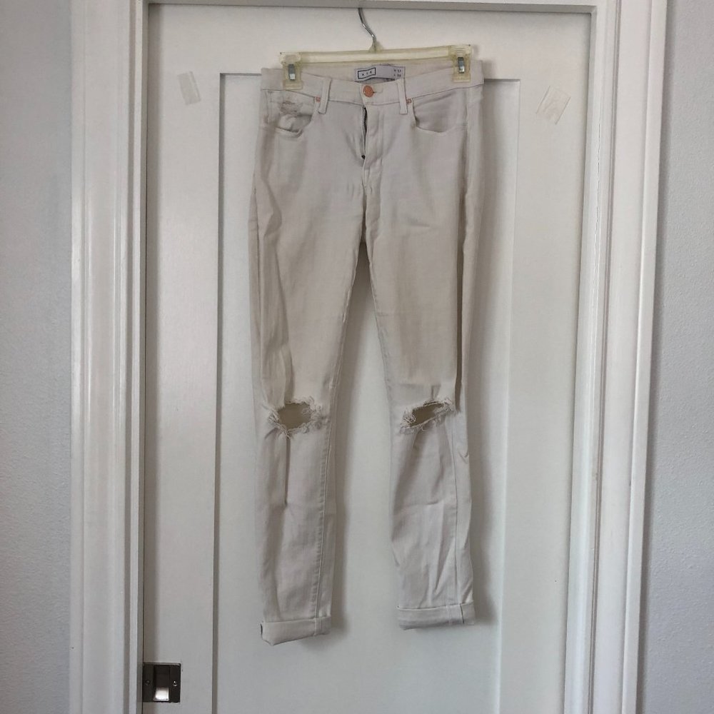 AYR - The Skinny in White Destroy